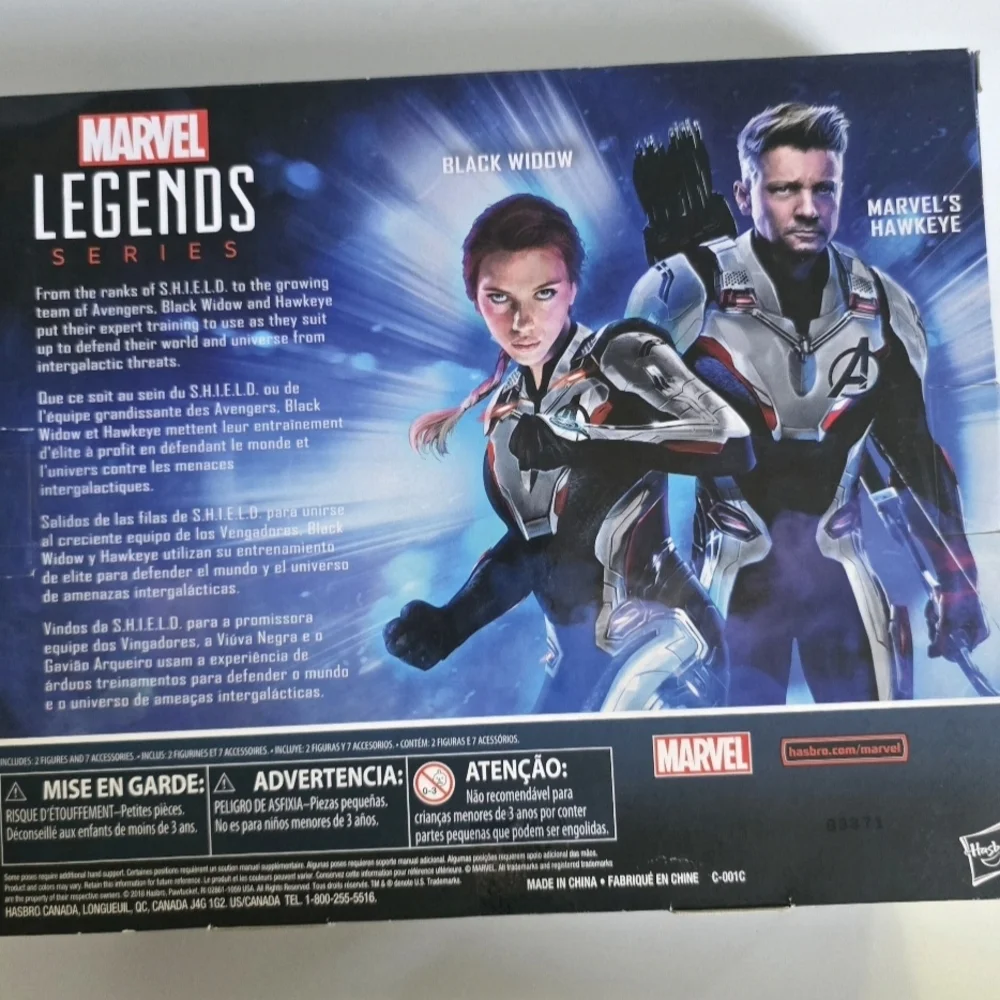 Marvel's Hawkeye & Black Widow Action Figures - Picture 2 of 2